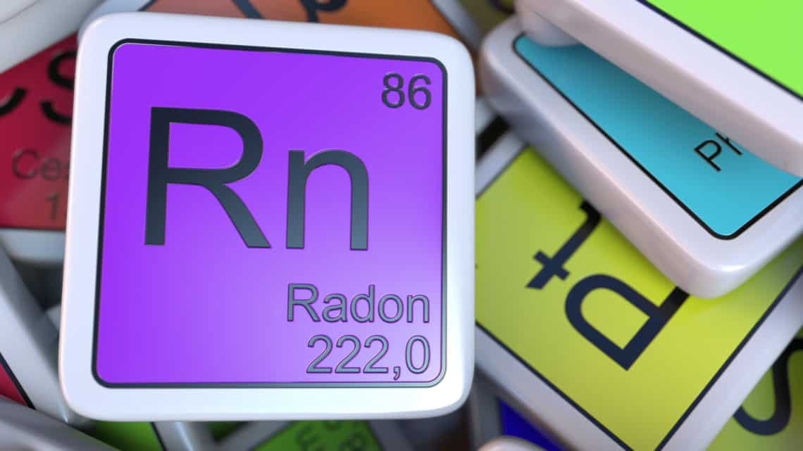 gaz radon si spuma