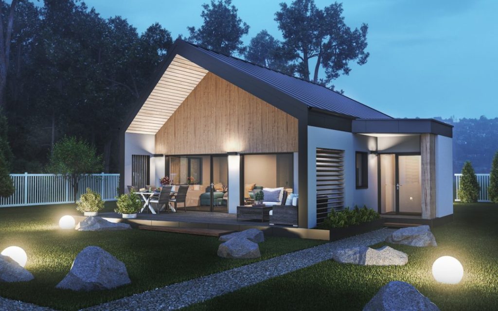 casa nzeb cu spuma poliuretanica
