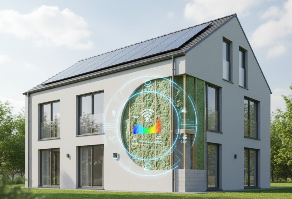 casa nzeb izolata cu spuma