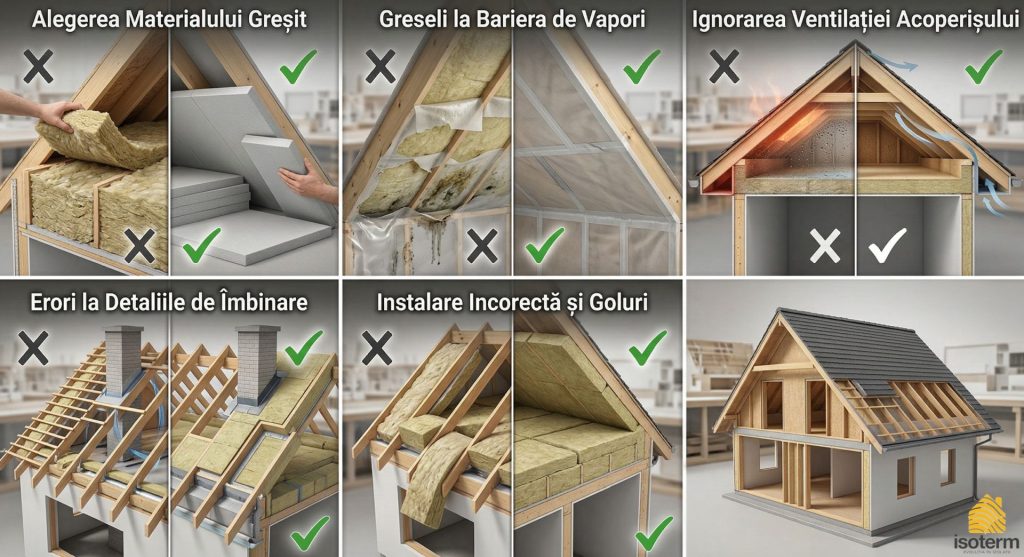 top greseli la izolarea cu vata